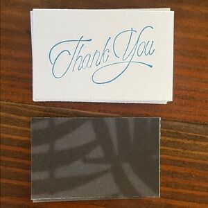 50 Homemade Thank You Cards